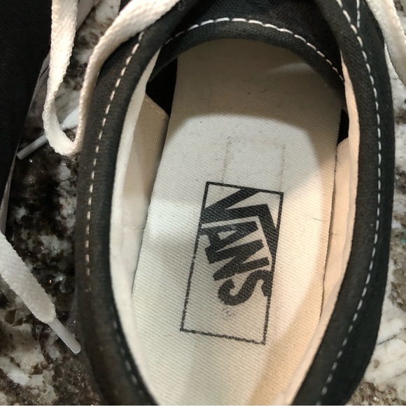 Vans black canvas lace up sneakers - Picture 7 of 10